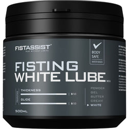 White Cum-Effect Fisting Lube 500 ml — White Lube — front view