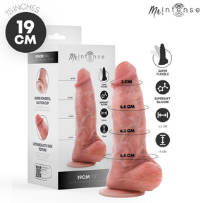 Gode réaliste Épais 19 cm avec testicules — Spencer · Mr. Intense Dildos · Godes Réalistes