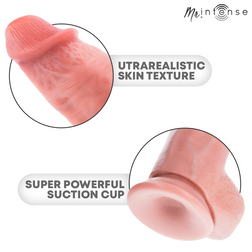 Gode réaliste XL 28 cm avec testicules — autre angle
