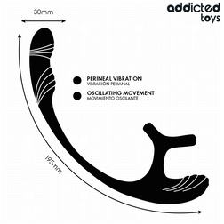 Schéma technique des dimensions du plug vibrant rotatif