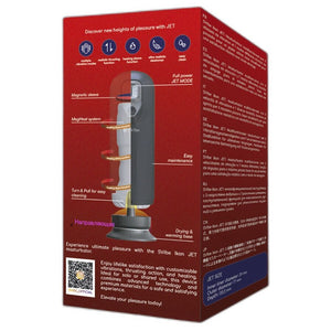 Masturbateur chauffant va-et-vient + vibrations gaine magnétique — emballage