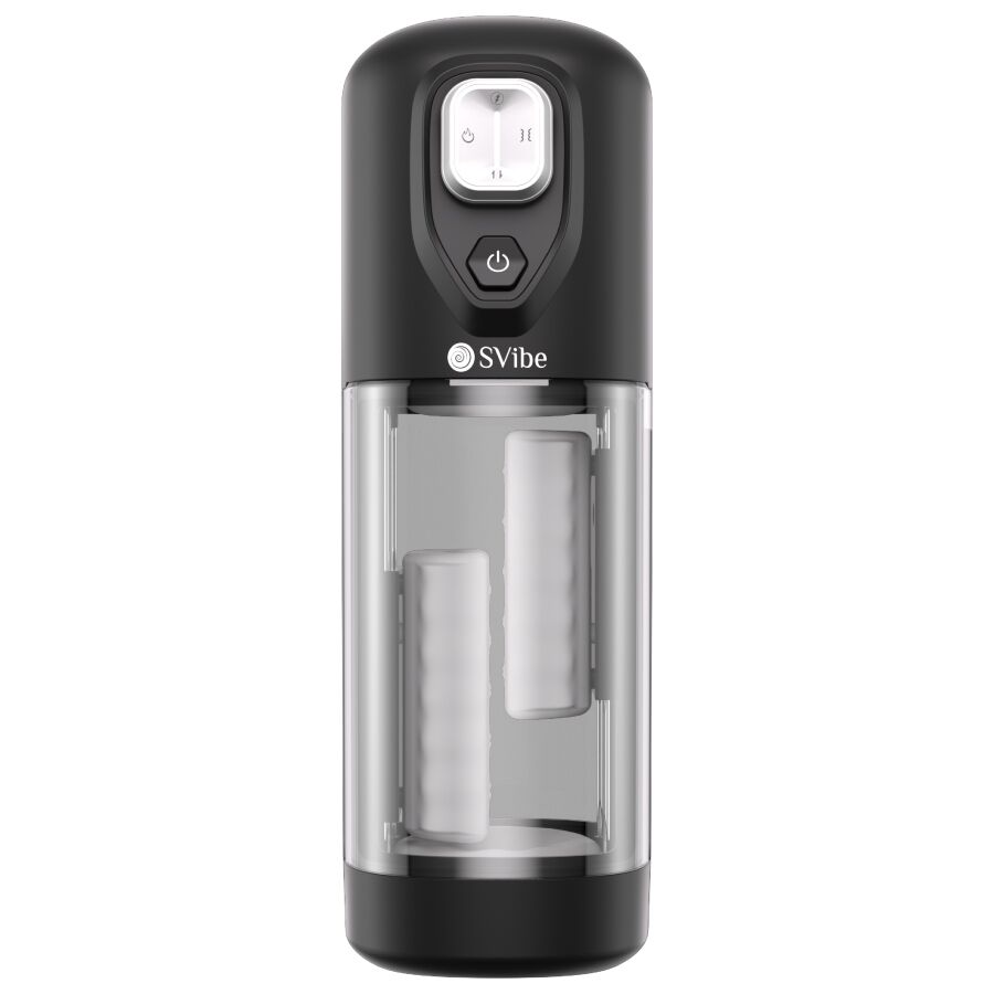 Masturbateur premium vibration + masturbation + chaleur 9 modes — Ikon Volt · Snail Vibe · Masturbateurs Automatiques