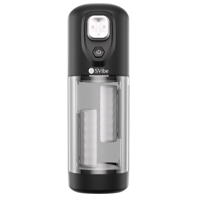 Masturbateur premium vibration + masturbation + chaleur 9 modes — Ikon Volt · Snail Vibe · Masturbateurs Automatiques