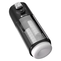 Masturbateur premium vibration + masturbation + chaleur 9 modes - en situation