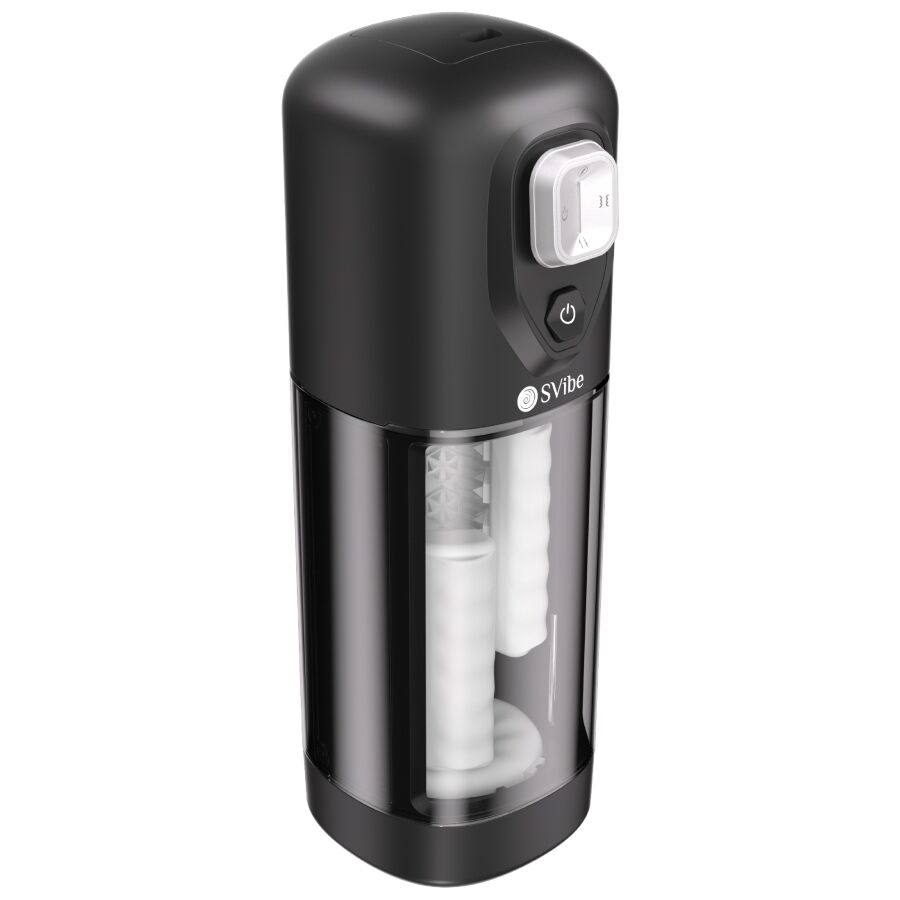 Masturbateur premium vibration + masturbation + chaleur 9 modes — vue détaillée