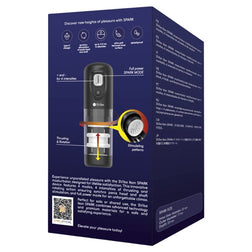 Emballage carton du masturbateur automatique avec détails techniques