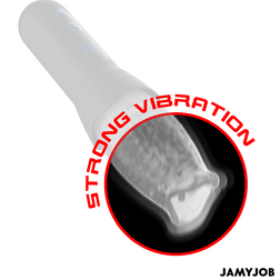 Gaine vibrante du masturbateur automatique en mouvement