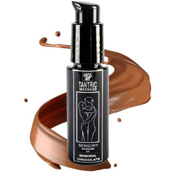 Lubrifiant intime Huile de massage tantrique aphrodisiaque chocolat 30 ml au meilleur prix