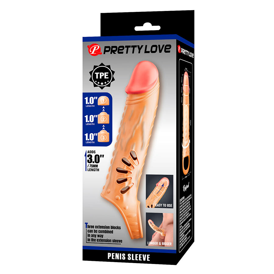 PRETTY LOVE MANCHON PENIS AVEC EXTENSIONS