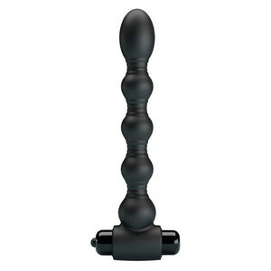 Vibrating anal beads, 5 graduated beads, 18.2 cm — Mr Play