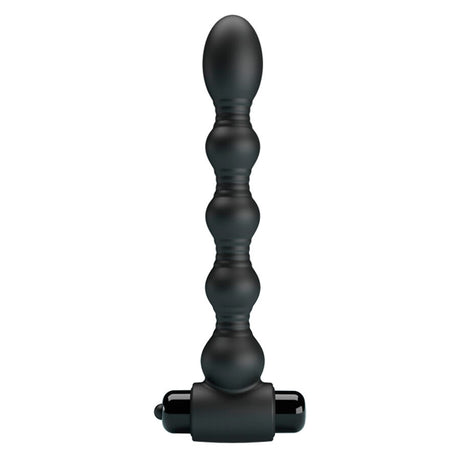 Vibrating anal beads, 5 graduated beads, 18.2 cm — Mr Play
