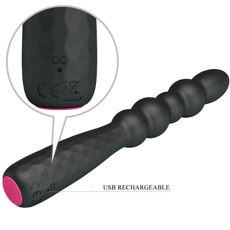 Vibrating USB Rechargeable Anal Beads