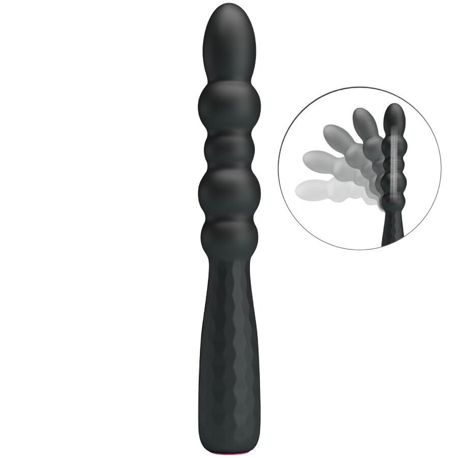 Chapelet anal vibrant rechargeable en USB