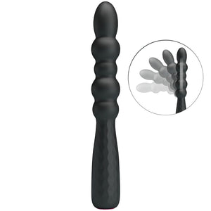 Chapelet anal vibrant rechargeable en USB