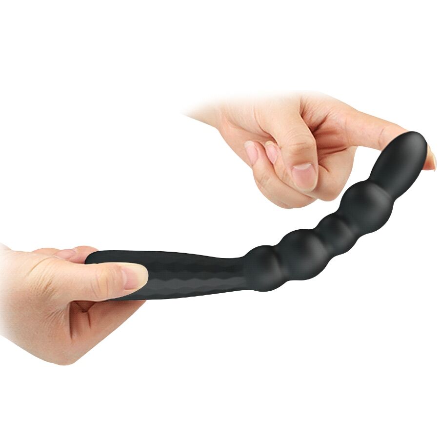 Chapelet anal vibrant rechargeable en USB