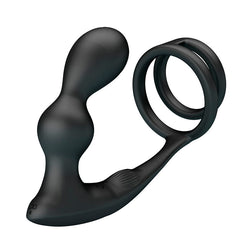 Plug vibrant cockring télécommande sans fil - vue produit de profil