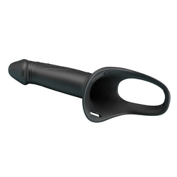 PRETTY LOVE LANDON BLACK STRAP ON VIBRANT