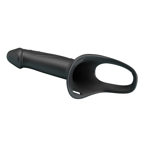PRETTY LOVE LANDON BLACK STRAP ON VIBRANT