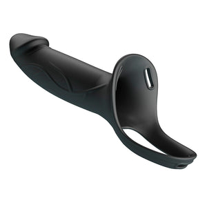 PRETTY LOVE LANDON BLACK STRAP ON VIBRANT