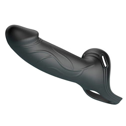 PRETTY LOVE LANDON BLACK STRAP ON VIBRANT