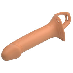 Harnais avec gode silicone creux — vue détaillée