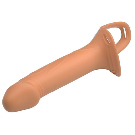 Harnais avec gode silicone creux — vue détaillée