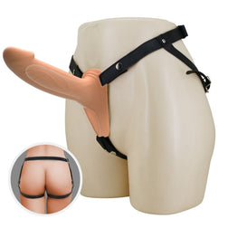 Harnais avec gode silicone creux — autre angle