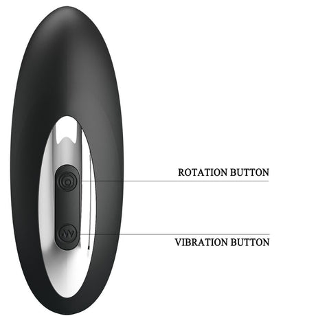 MR PLAY MASSEUR DE PROSTATE AVEC ROTATION ET VIBRATION