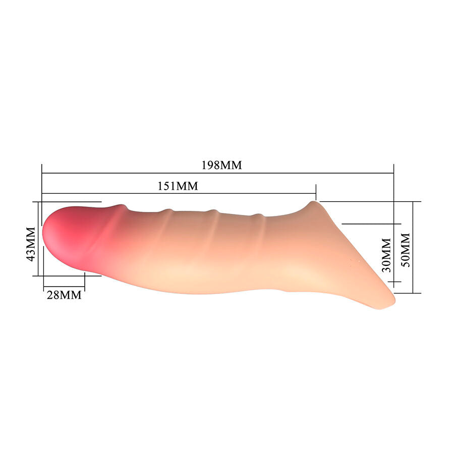 PRETTY LOVE DARNELL REALISTIC EFFECT PENIS COVER