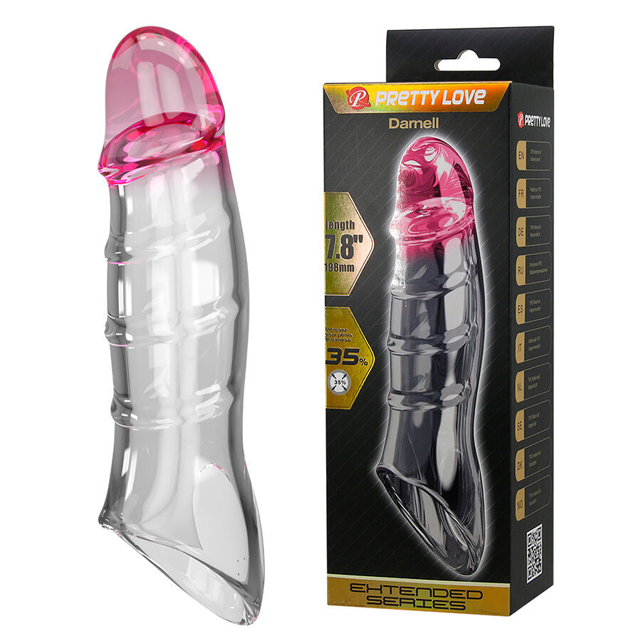 PRETTY LOVE DARNELL COUVERCLE DE PENIS A EFFET TRANSPARENT