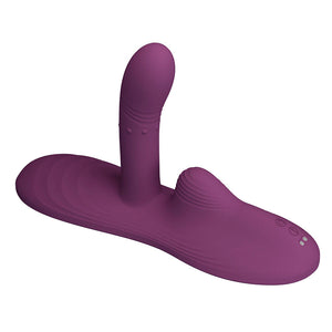 PRETTY LOVE LUKA VIBRATEUR A POSITION ASSISE AVEC EFFET CHAUFFANT ET TELECOMMANDE