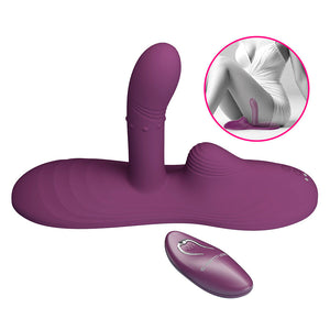PRETTY LOVE LUKA VIBRATEUR A POSITION ASSISE AVEC EFFET CHAUFFANT ET TELECOMMANDE