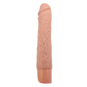 Gode vibrant réaliste veiné 22,3 cm — gros plan