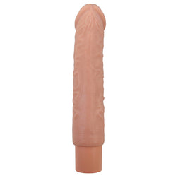 Fleshy realistic vibrating dildo 23,8 cm — Rufus — detailed view