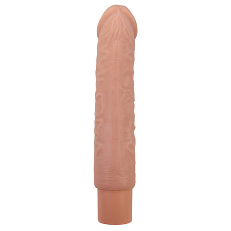 Gode vibrant réaliste charnu 23,8 cm — vue détaillée