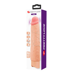 Packaging of the Pretty Love Soren vibrating dildo.