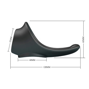 CRAZY BULL ZADOK ANNEAU ERGONOMIQUE AVEC STIMULATEUR PERINEAL