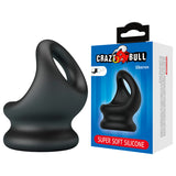 Cockring + poche ballsack silicone souple — Oberon · Crazy Bull · Cockrings silicone