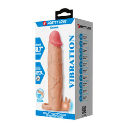 PRETTY LOVE XERXES MANCHON PENIS AVEC STIMULATEUR CLITORIAL ET VIBRATION