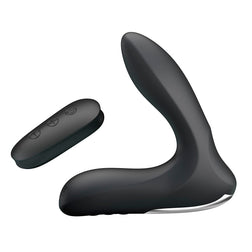Masseur prostatique gonflable 12 modes télécommandé — vue de profil