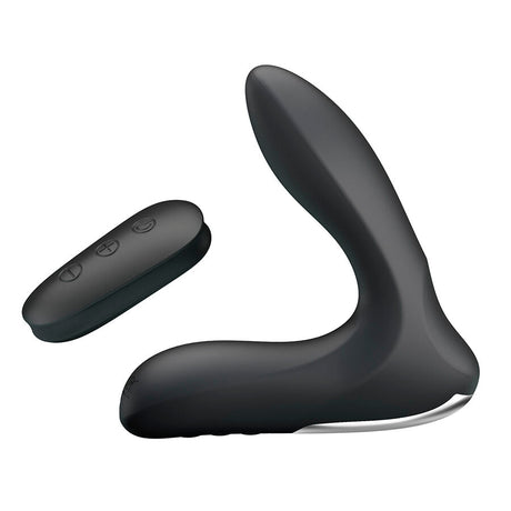 Masseur prostatique gonflable 12 modes télécommandé — vue de profil