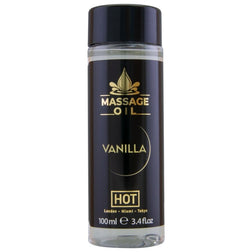 Huile de massage vanille 100 ml vue de face