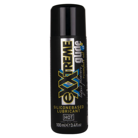 Lubrifiant silicone + huile confort anal 100 ml — Exxtreme Glide · Hot · Lubs & Sprays Relaxants Anal