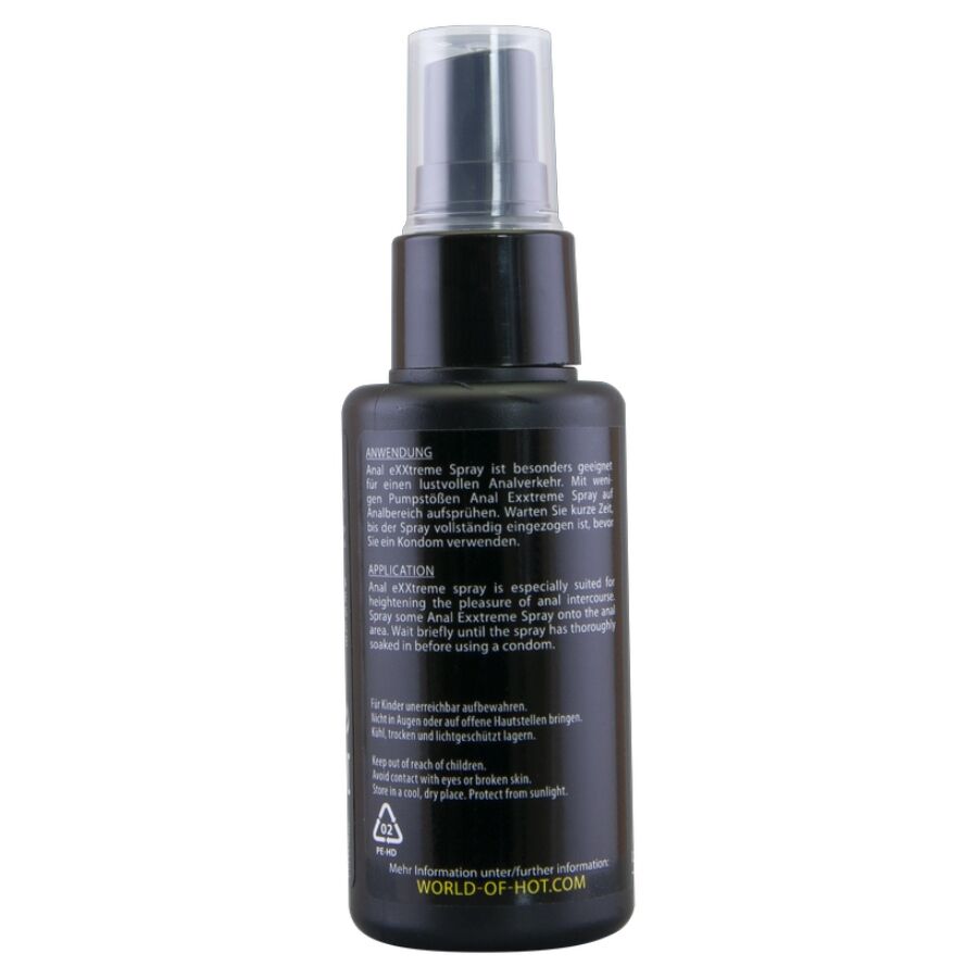 Spray relaxant anal effet froid 50 ml — gros plan