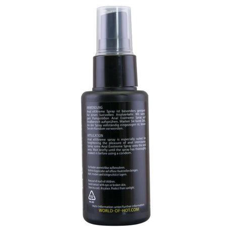 Spray relaxant anal effet froid 50 ml — gros plan