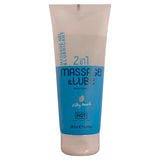 Gel de massage et lubrifiant 2-en-1 200 ml — Massage & Glide · Hot · Base eau