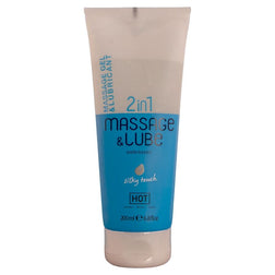 Lubrifiant intime Gel de massage et lubrifiant 2-en-1 200 ml au meilleur prix