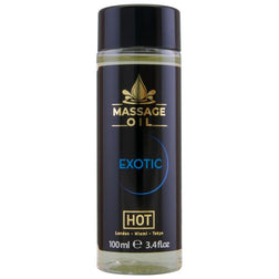 Huile de massage exotique 100 ml vue de face