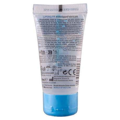 Lubrifiant super glissant format poche 30 ml — emballage