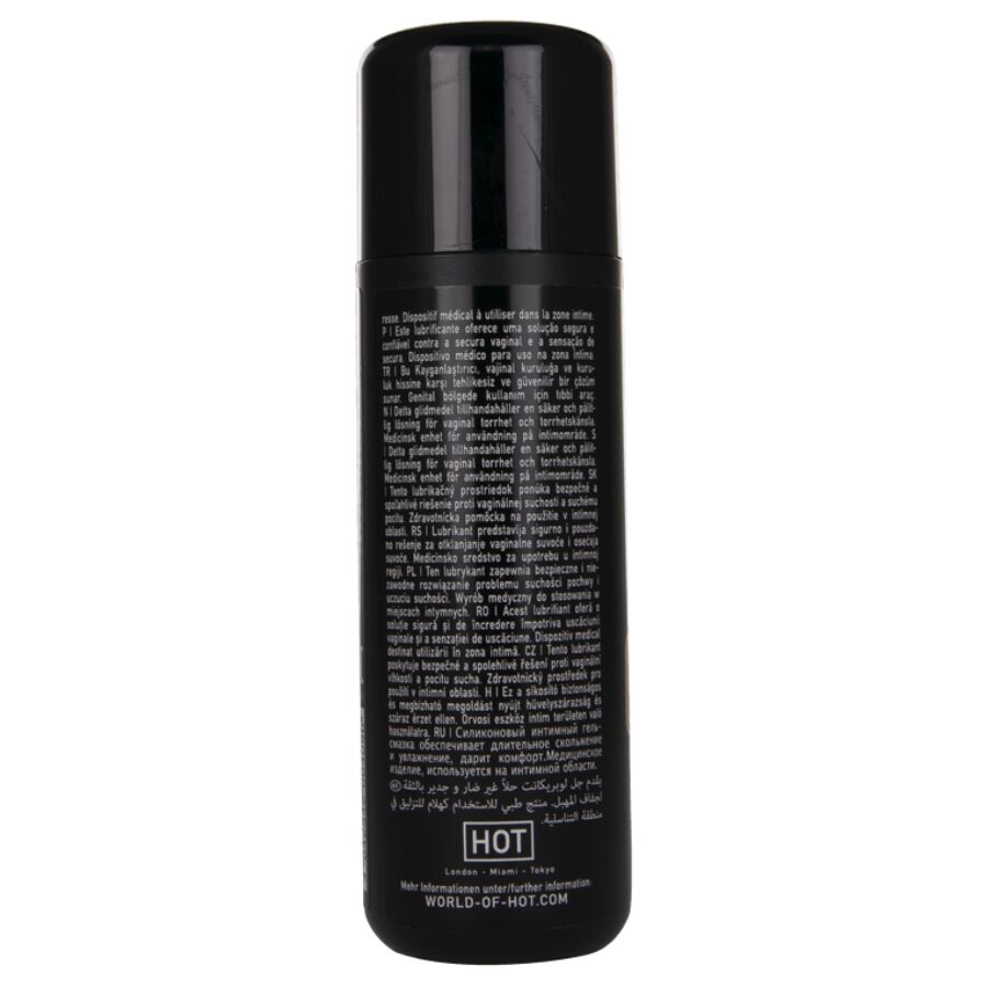 Lubrifiant silicone haute qualité 100 ml — vue de profil